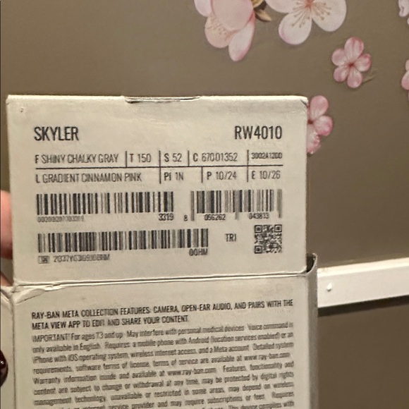 Ray-Ban Cream Cat-Eye Sunglasses - Picture 6 of 7